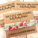 She's Getting Hitched, Let's Party Bachelorette Favors | To Have And   To Have And To Hold Your Hair Back Free Printable