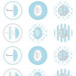 Showered From Above Rain Boy Baby Shower Printables Planning Ideas   Free Printable Baby Shower Decorations For A Boy