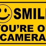 Smile You're On Camera Yellow Business Security Sign Cctv Video   Free Printable Smile Your On Camera Sign