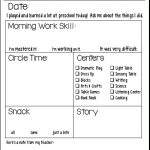 Students' Stuff | Preschool Fun | Preschool Daily Report, Preschool   Preschool Assessment Forms Free Printable