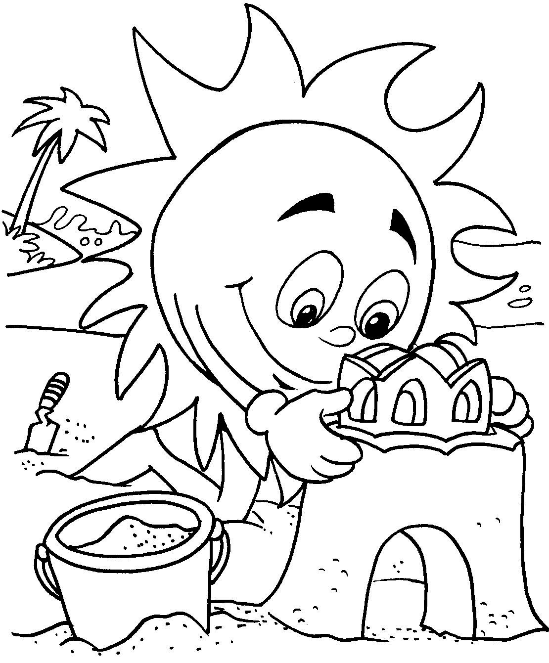 Summer Coloring Pages For Kids. Print Them All For Free. - Free Printable Summer Coloring Pages
