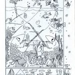 Summer Fun   Hidden Picture Puzzle/coloring Page | Puzzles Logic   Free Printable Summer Puzzles