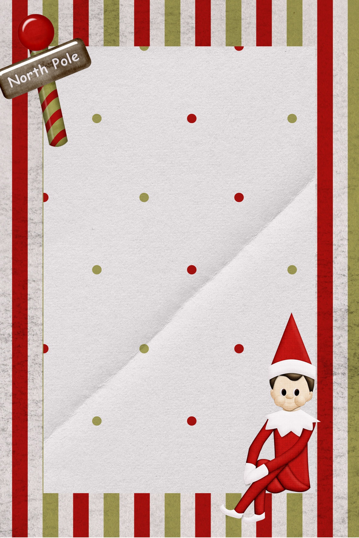Super Cute Free Downloadable Elf On The Shelf Note. Customize - Free Printable Elf Stationery