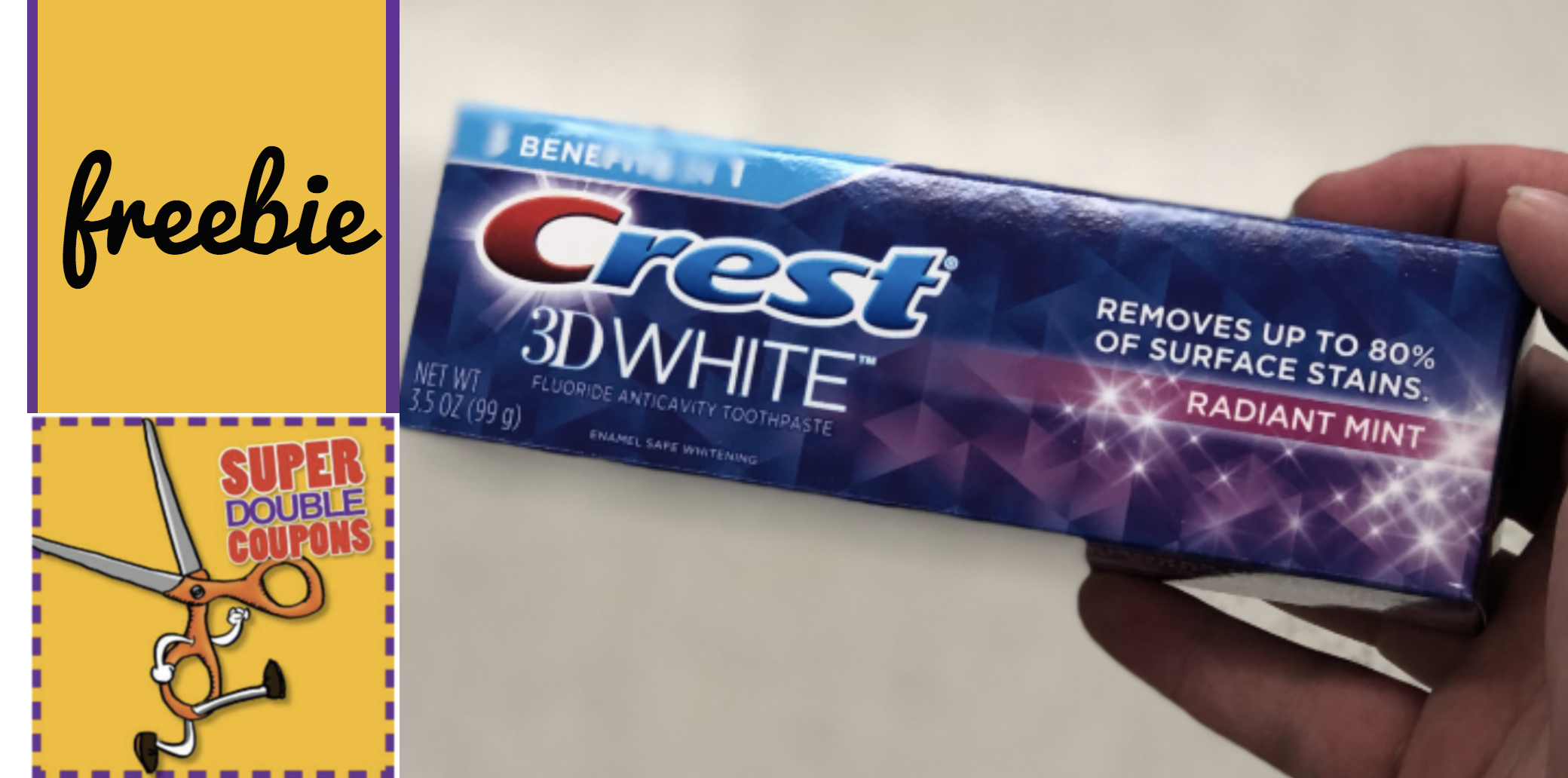 Super Doubles; Free Crest Toothpaste - Moola Saving Mom - Free Printable Crest Coupons