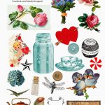 Sweetly Scrapped: Free Digital Collage Sheet   Free Printable Picture Collage
