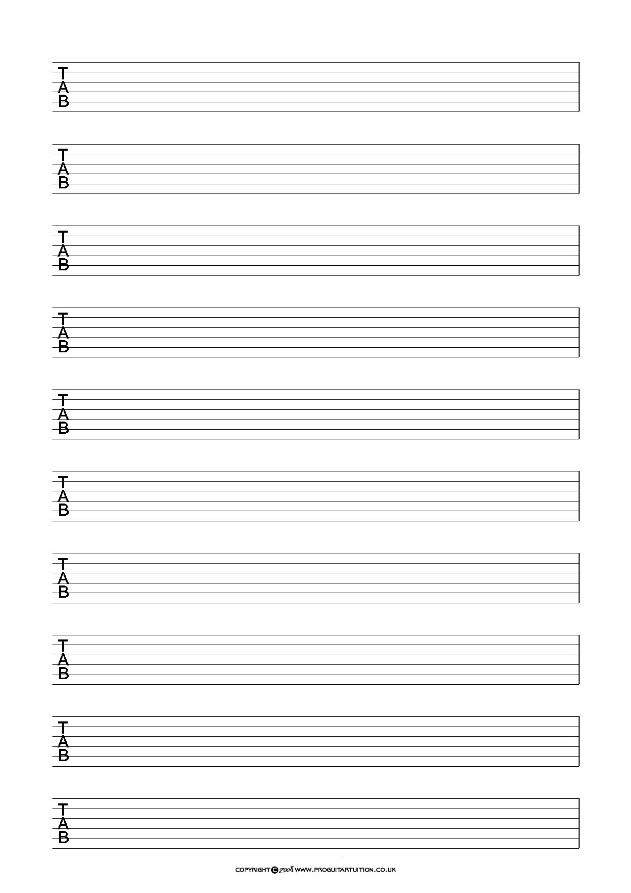 Tablature Template. Synaptic Studios A Blank Chord Template You Can - Free Printable Guitar Tablature Paper
