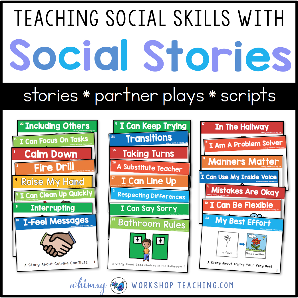 Teaching Social Skills With Social Stories - Whimsy Workshop Teaching - Free Printable Social Stories For Kids