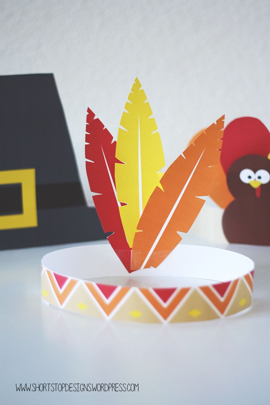 Thanksgiving Kids Hats – Free Printables | Printable | Kids Hats - Free Printable Thanksgiving Hats