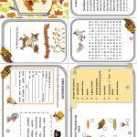 Thanksgiving Minibook Worksheet   Free Esl Printable Worksheets Made   Free Thanksgiving Mini Book Printable