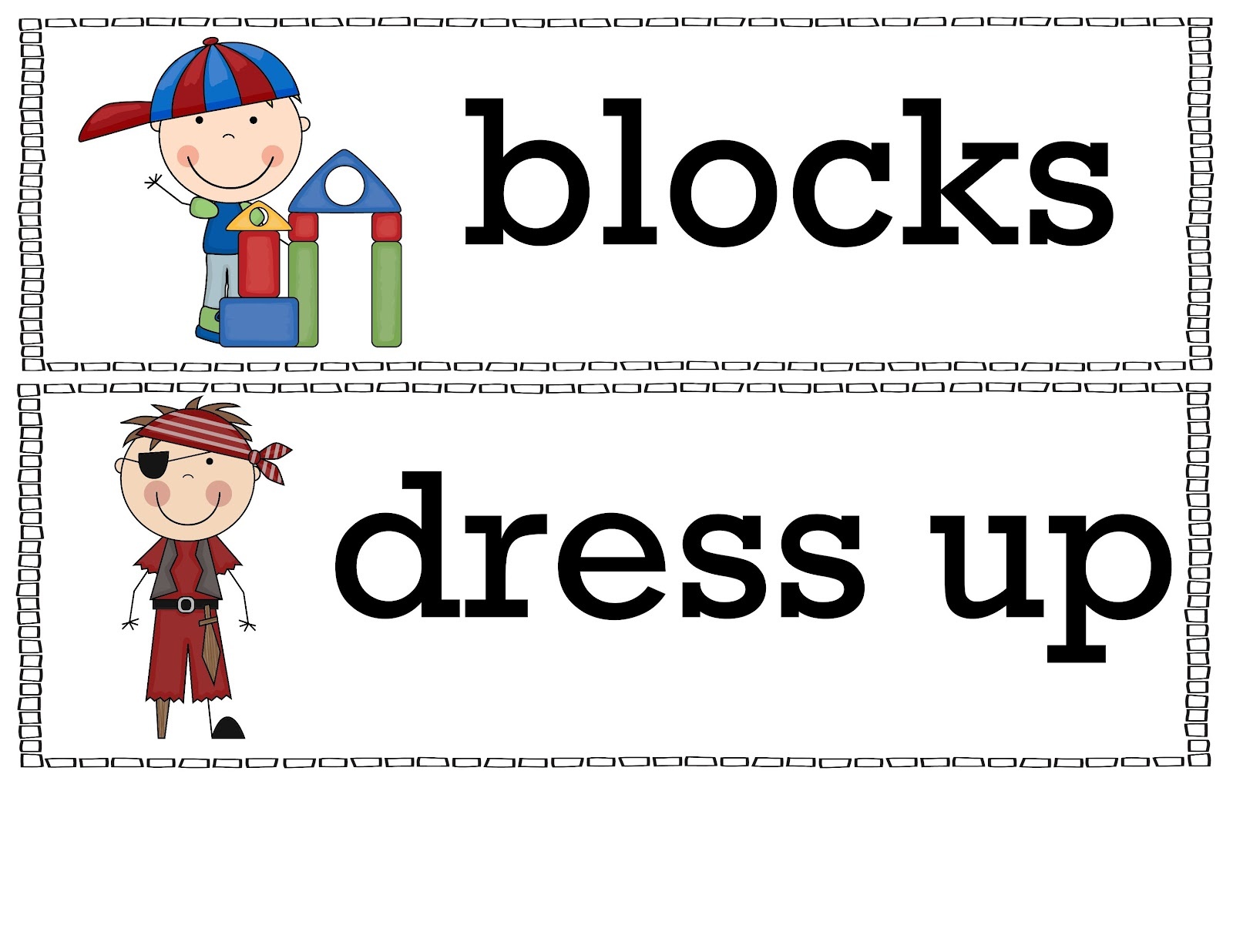 The Crazy Pre-K Classroom: Free Classroom Bin Labels! - Free Printable Classroom Labels With Pictures