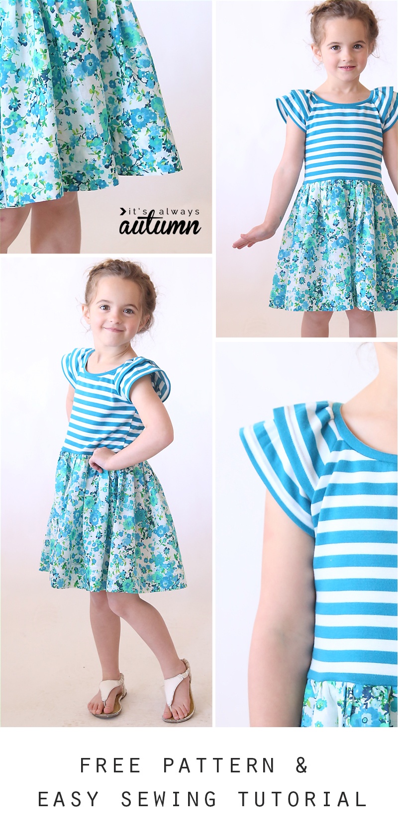 The &amp;quot;hello Spring&amp;quot; Girls&amp;#039; Dress | Free Pattern In Size 4/5 - It&amp;#039;s - Free Printable Toddler Dress Patterns