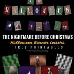 The Nightmare Before Christmas   Halloween Party Printables   Free Printable Nightmare Before Christmas Birthday Invitations