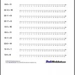 These Simple Subtraction Worksheets Introduce Subtraction Concepts   Free Printable Number Line Worksheets