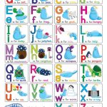 This Colorful Alphabet Chart Has Upper And Lowercase Letters, Simple   Free Printable Alphabet Letters Upper And Lower Case