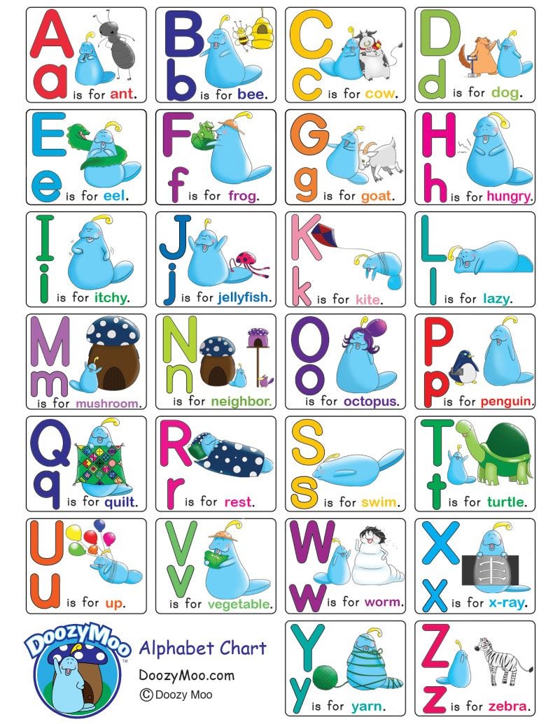 This Colorful Alphabet Chart Has Upper And Lowercase Letters, Simple - Free Printable Alphabet Letters Upper And Lower Case
