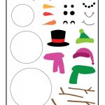 This Printable Snowman Craft Is So Much Fun For Kids! | Activities   Free Printable Crafts For Preschoolers