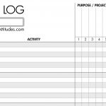 Time Management #2] Time Logging: Log Where Your Time Actually Goes   Time Management Forms Free Printable