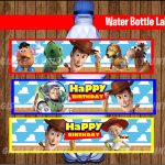 Toy Story Water Bottle Label Printable Toy Story Water | Etsy   Free Printable Toy Story Water Bottle Labels
