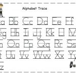 Tracing Letters For Toddlers Tracing Name Template Alphabet   Free Printable Traceable Letters