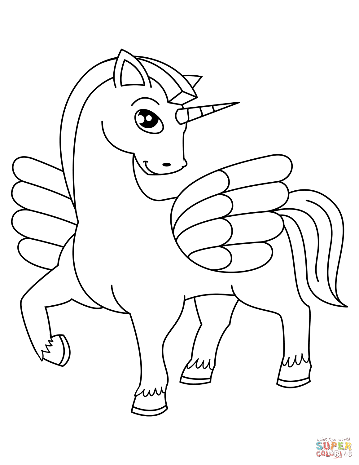 Unicorn Coloring Pages | Free Coloring Pages - Free Printable Unicorn Coloring Pages
