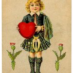Vintage Valentine Clip Art   The Graphics Fairy   Free Printable Vintage Valentine Clip Art