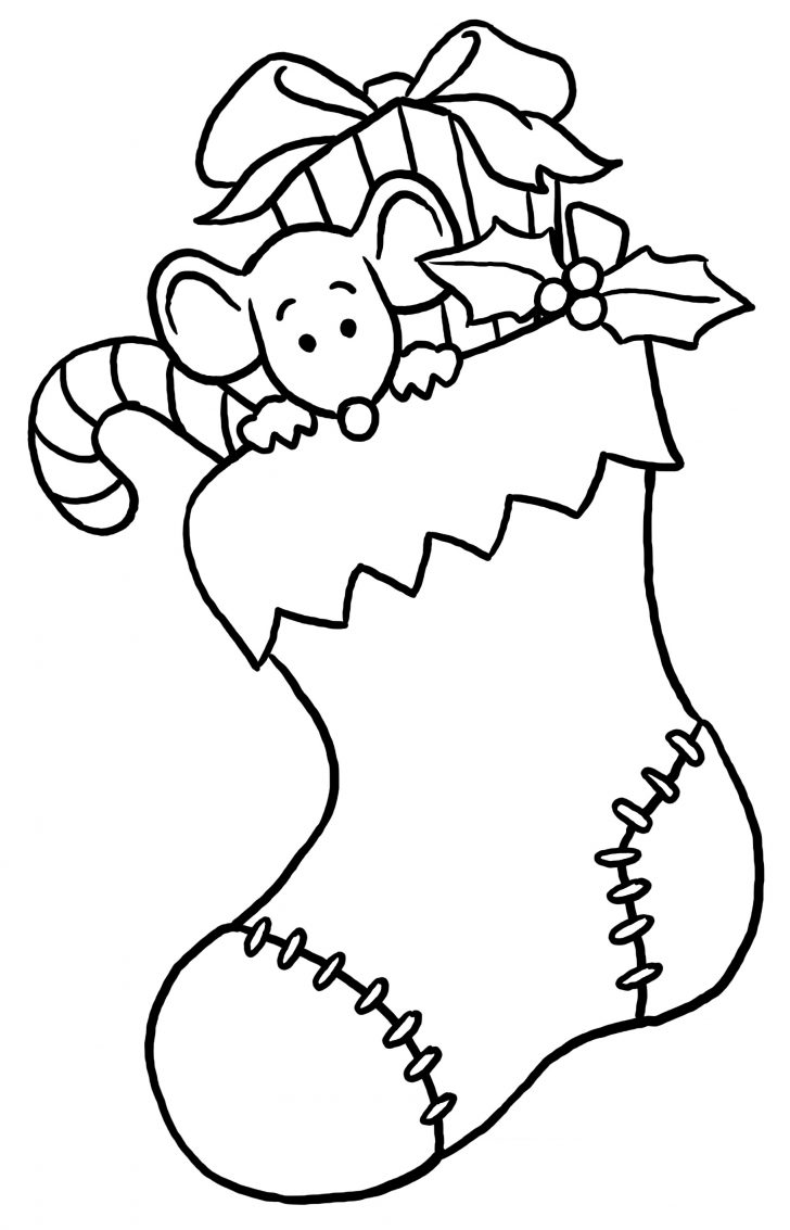 Xmas Coloring Pages Free Printable