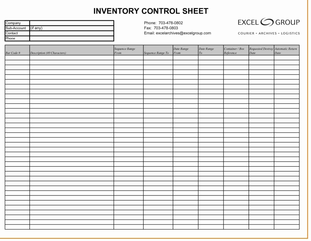 002 Free Inventory Spreadsheet Then Control Template Or Staggering - Free Printable Inventory Sheets