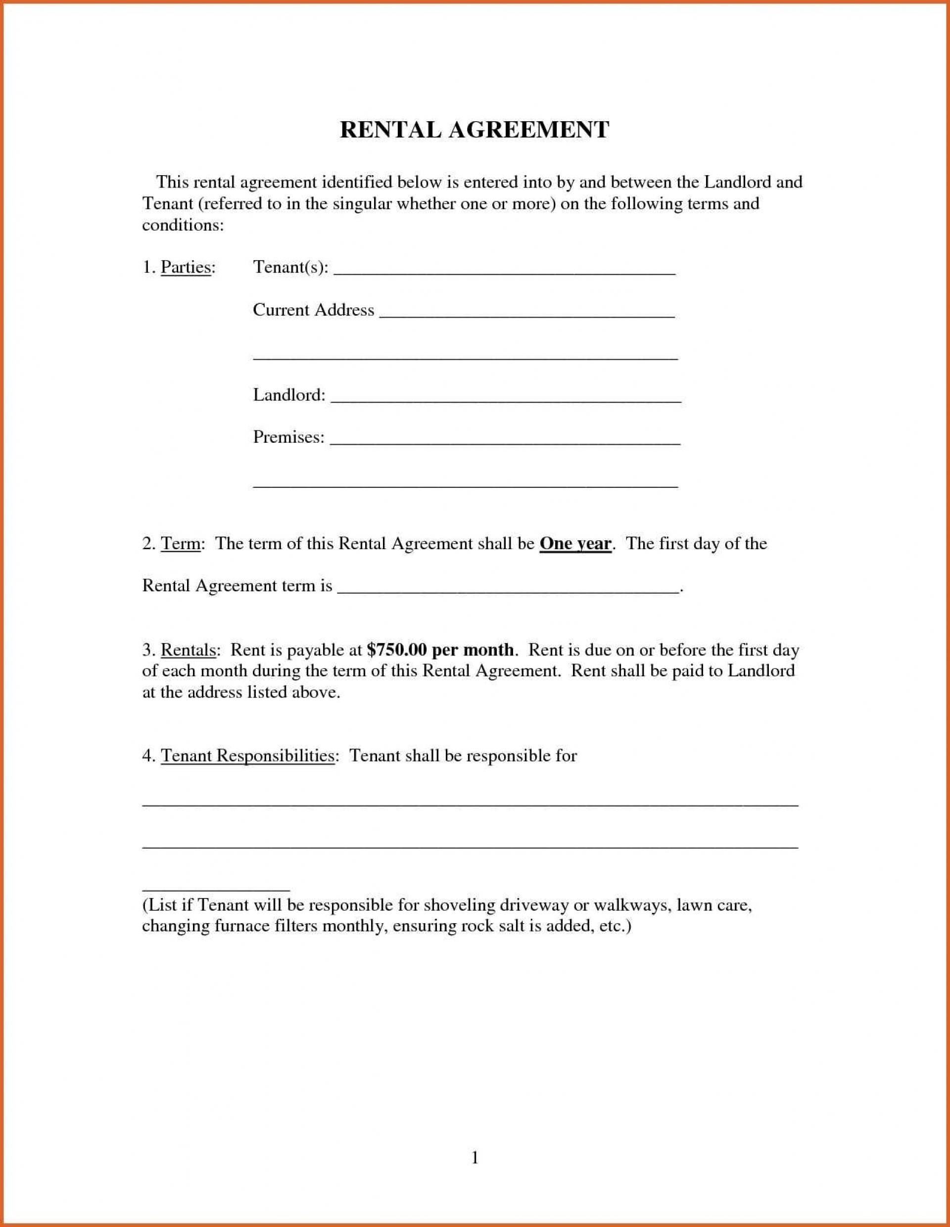 002 Free Printable Lease Agreement Template Basic Rental Form - Rental Agreement Forms Free Printable