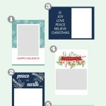 004 Free Printable Holiday Photo Card Templates Cards Template   Free Printable Holiday Cards