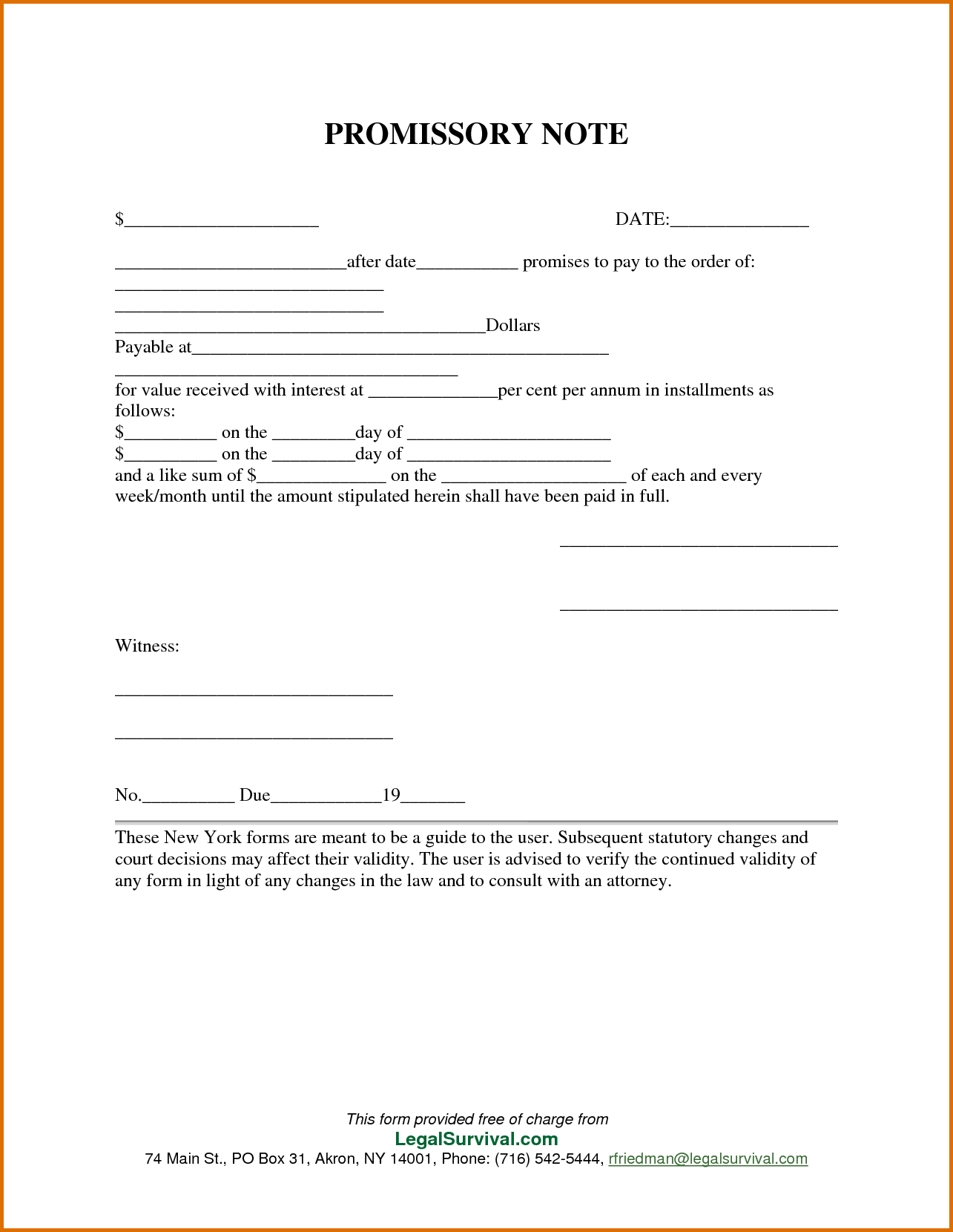 006 Template Ideas Free Promissory Note For Personal Loan - Free Printable Promissory Note Template