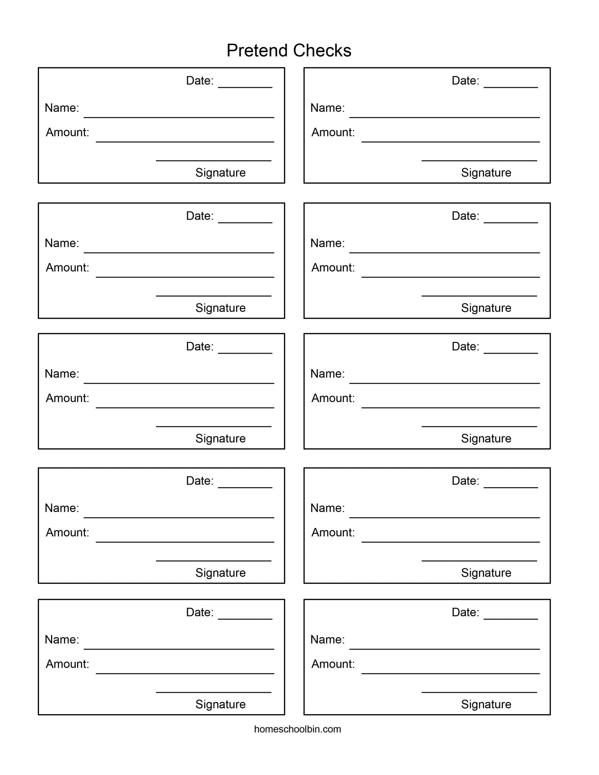 013 Free Printable Checks Template For Business And Remarkable Ideas - Free Printable Checks Template