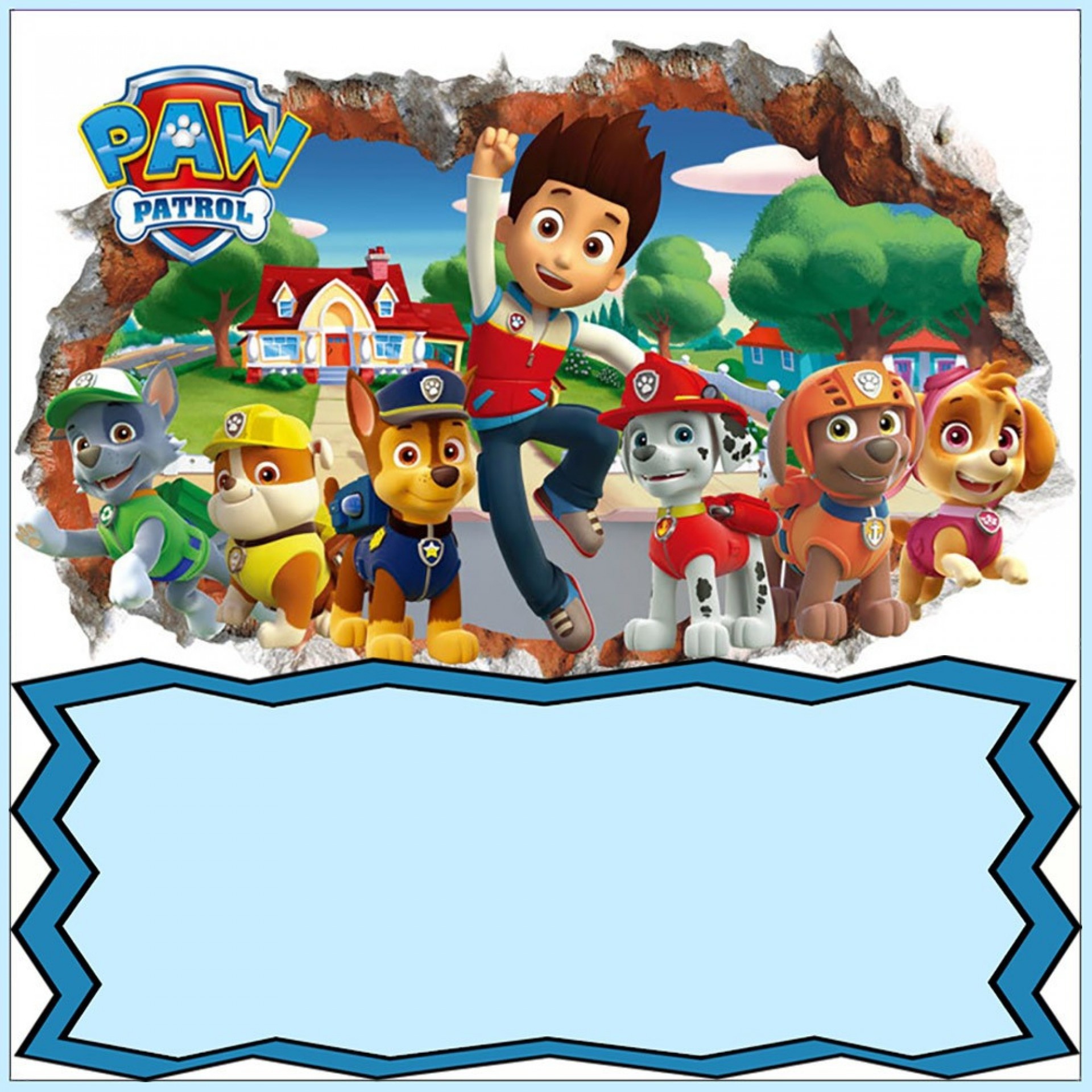 Free Printable Paw Patrol Invitations Free Printable A To Z