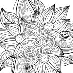 10 Free Printable Holiday Adult Coloring Pages   Www Free Printable Coloring Pages