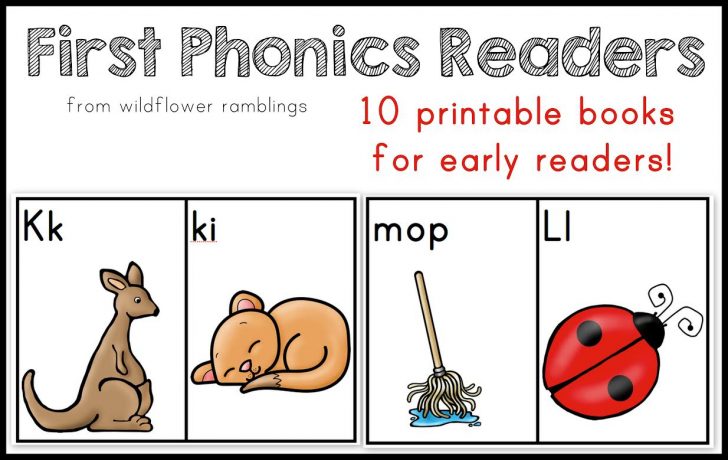 Free Printable Phonics Books For Kindergarten