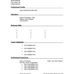 100 Free Printable Resume Templates | Resume | Free Printable Resume   Free Printable Resume Templates