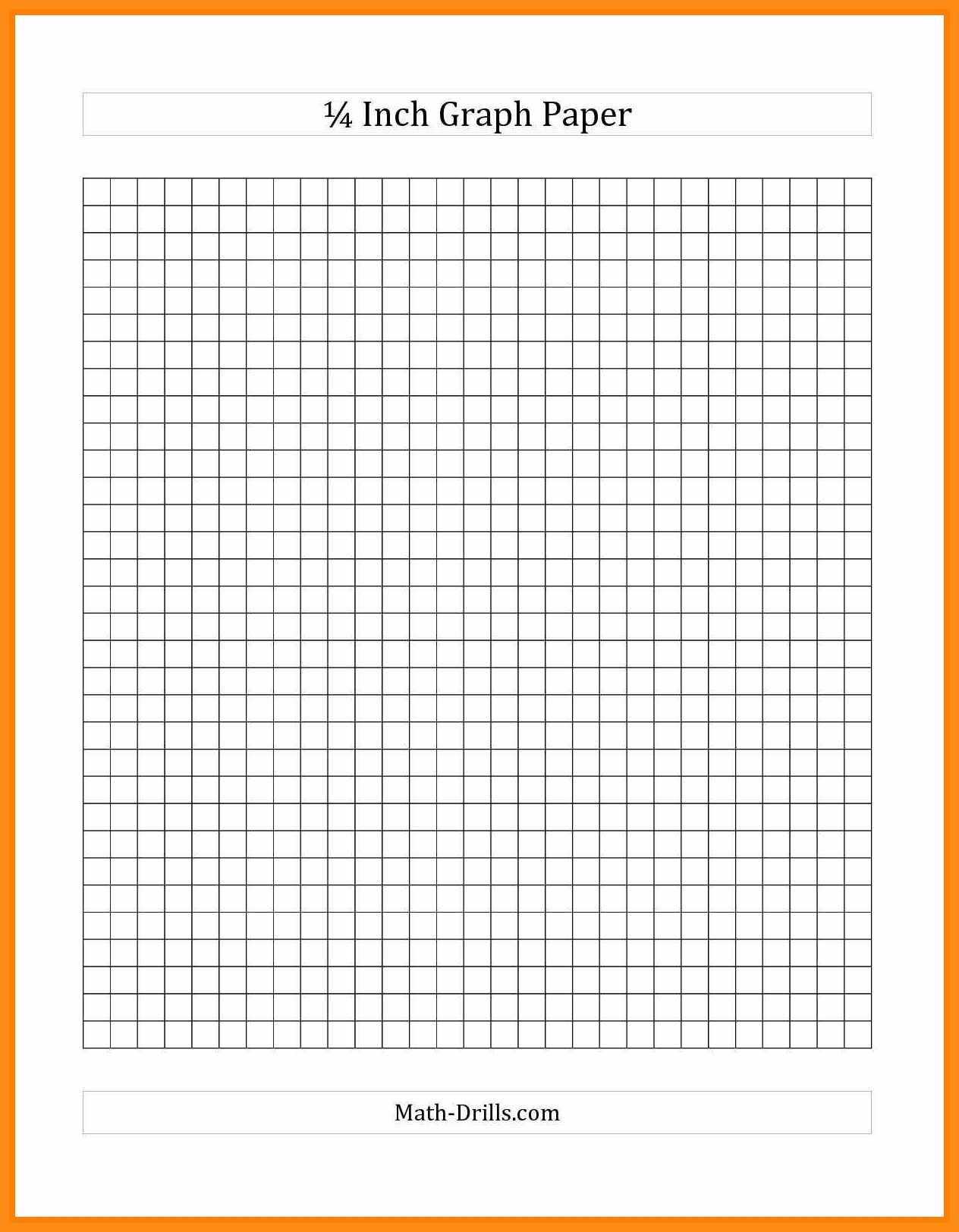 Free Printable Graph Paper 1 4 Inch Free Printable A to Z