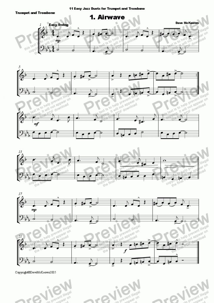 Free Printable Sheet Music For Trumpet