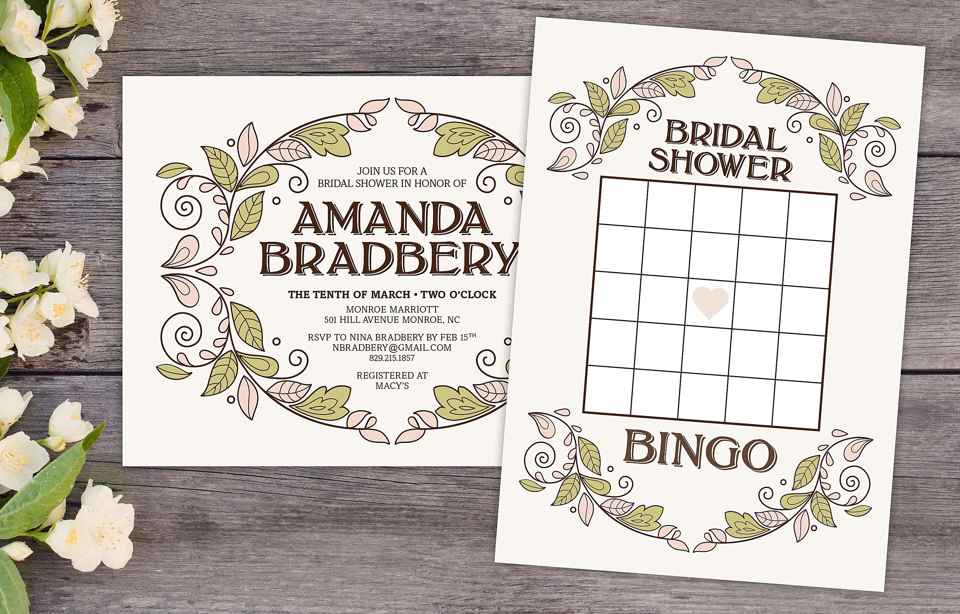11 Free, Printable Bridal Showers Bingo Cards - I Can T Say I Do Without You Free Printable