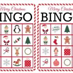 11 Free, Printable Christmas Bingo Games For The Family   Free Bingo Patterns Printable