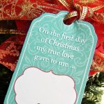 12 Days Of Christmas For Husband With Free Printable Gift Tags. Did   Free Printable 12 Days Of Christmas Gift Tags