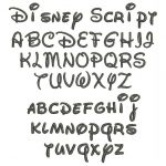 12 Disney Font Letter Stencils Images   Disney Font Alphabet Letters   Free Printable Disney Font Stencils