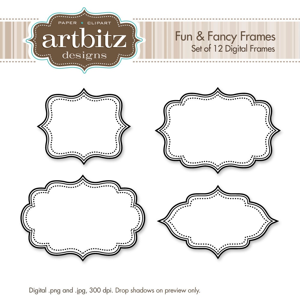 Fancy Labels Printable Free Free Printable A to Z