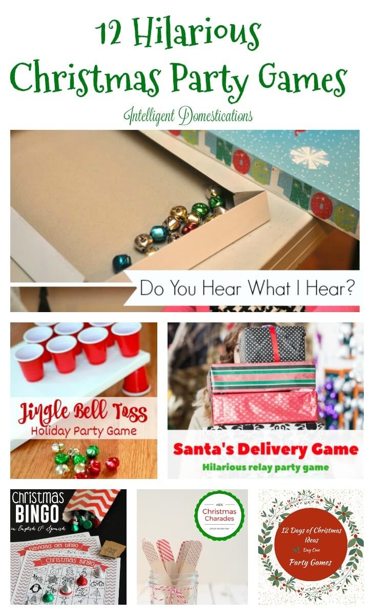 12 Hilariously Fun Christmas Games For A Party! - Twelve On Main - Holiday Office Party Games Free Printable
