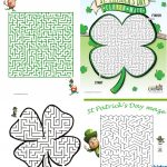 12 St. Patrick's Day Game Printables   Printables 4 Mom   Free Printable St Patrick&#039;s Day Mazes