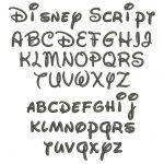 14 Lovely Disney Letter Stencils For All | Kittybabylove   Free Printable Disney Alphabet Letters