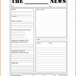 15+ Blank Newspaper Template | Restaurant Receipt   Free Printable Newspaper Templates For Students