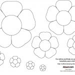 15 Printable Flower Patterns Designs Images   Paper Flower Templates   Free Printable Flower Template