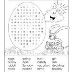 16 Printable Easter Word Search Puzzles | Kittybabylove   Free Printable Easter Puzzles For Adults