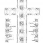 16 Printable Easter Word Search Puzzles | Kittybabylove   Free Printable Religious Easter Word Searches