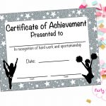 17 Images Of Megaphone Award Certificate Template | Unemeuf   Free Printable Cheerleading Certificates